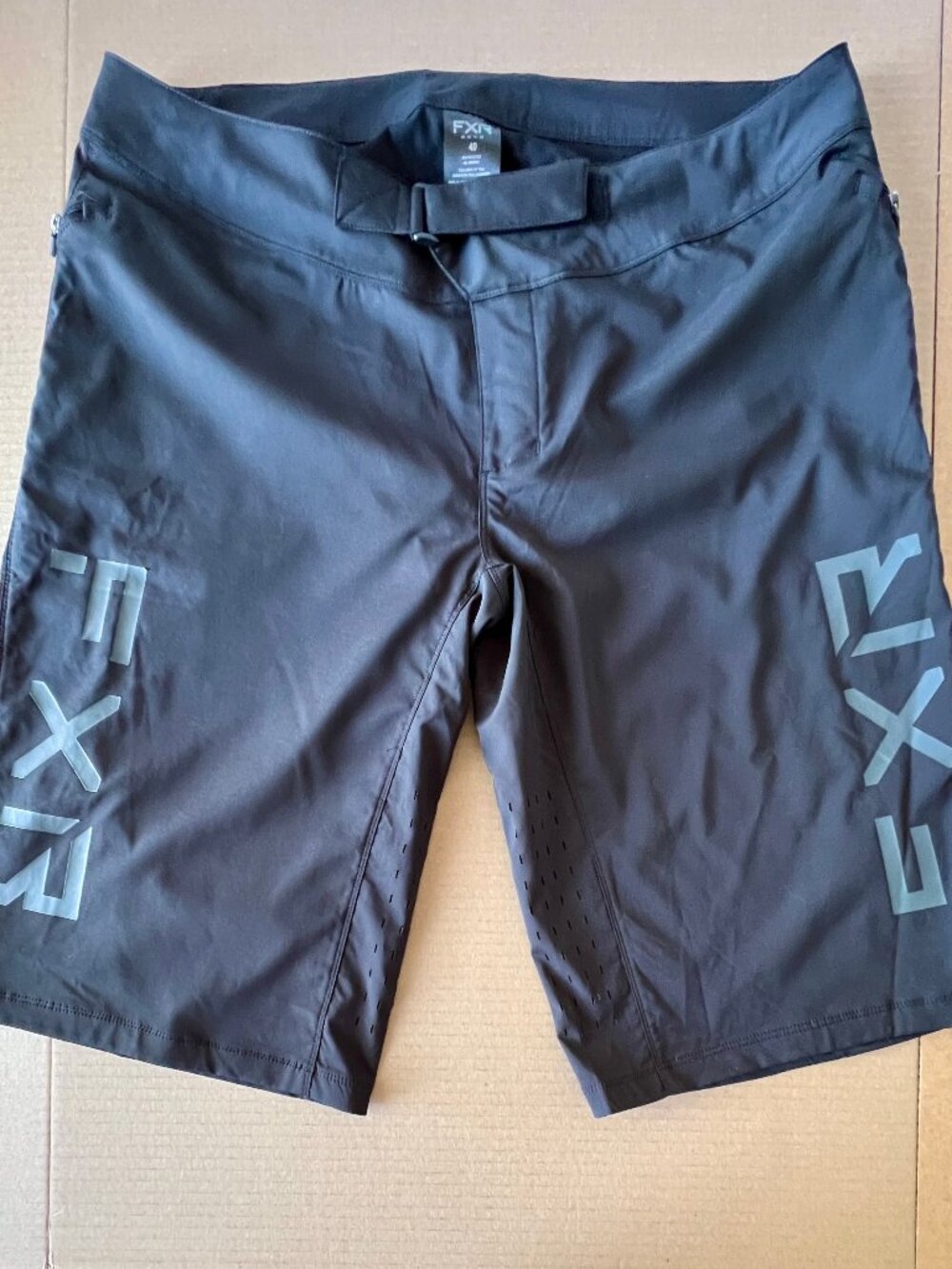 FXR Men's Revo Shorts, Mountain Bike or Motocross, Black, Size 40, EC